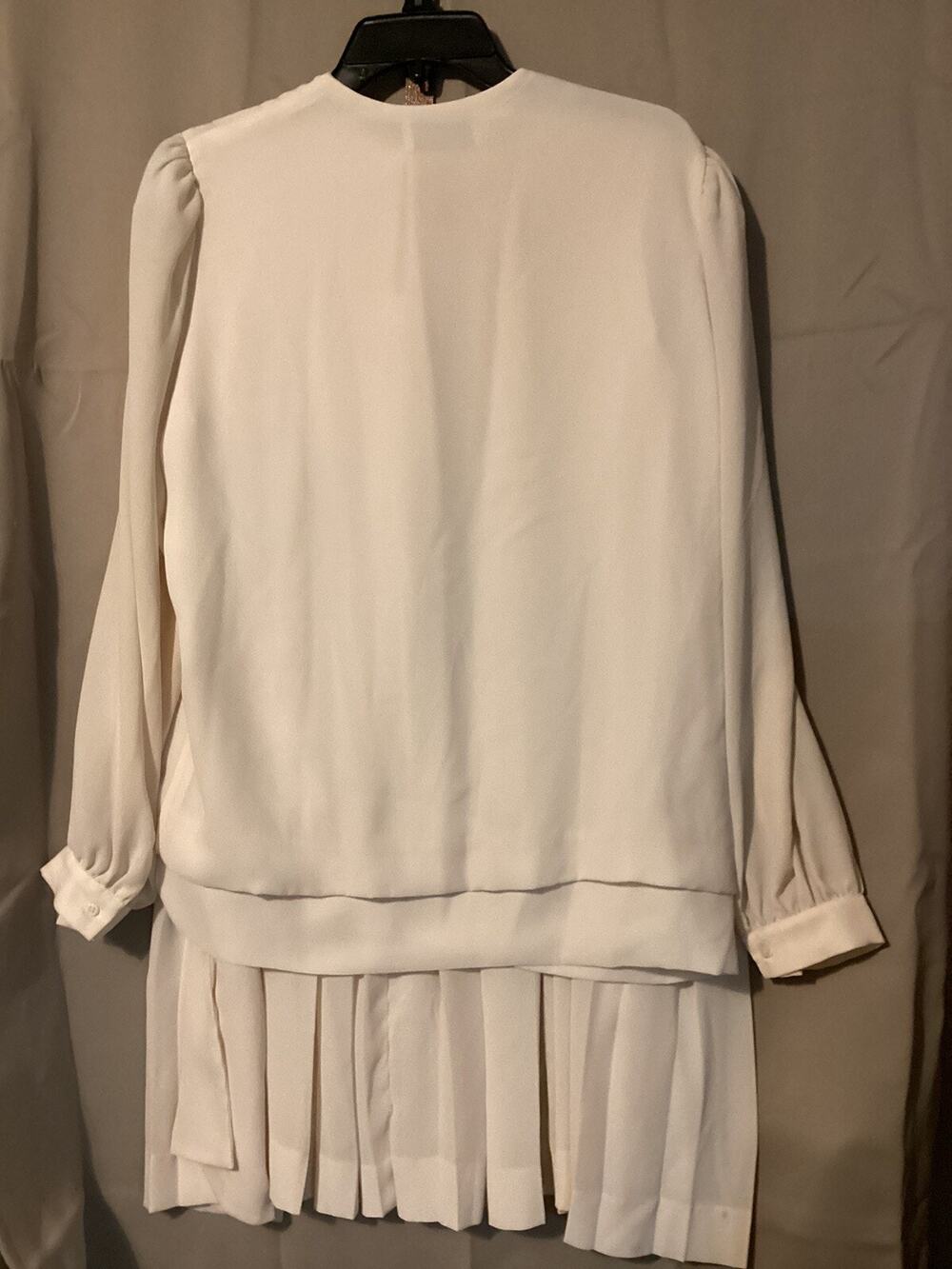 Vintage Liz Robert’s Mother Of The Bride Two Piece Set SZ 14 Beige